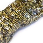 ALBEN, Christ Bullets, douilles, résine, 240 x 80 x 25 cm (dont piedestal 100 cm)