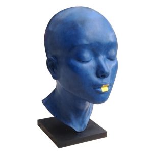 Claude JUSTAMON, Le grand secret, bronze, 105 x 70 x 53 cm