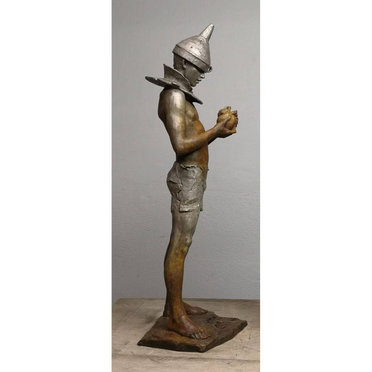 Coderch & Malavia, The Little Tin Man, Bronze, 85 x 27 x 23 cm, PATINE ROUILLE