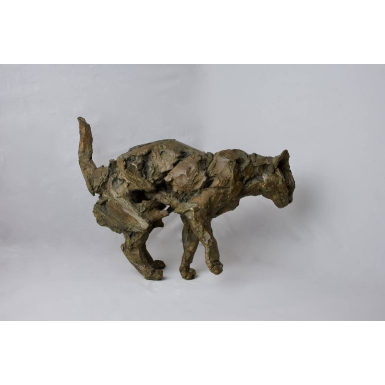 Jean François GAMBINO, La souris, Bronze (8 ex. + 4 EA),  45 x 63 x 27 cm