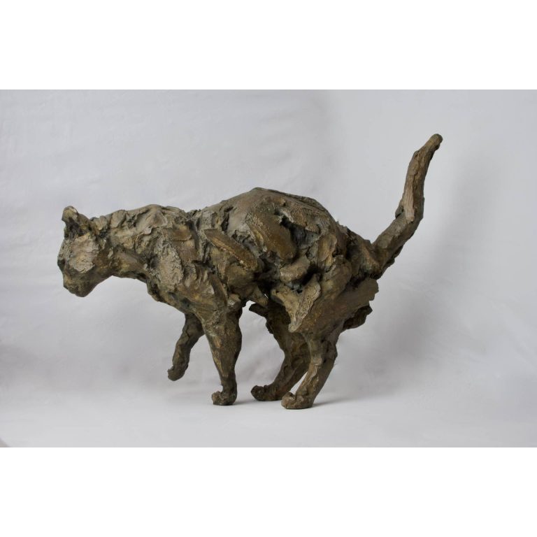 Jean François GAMBINO, La souris, Bronze (8 ex. + 4 EA),  45 x 63 x 27 cm