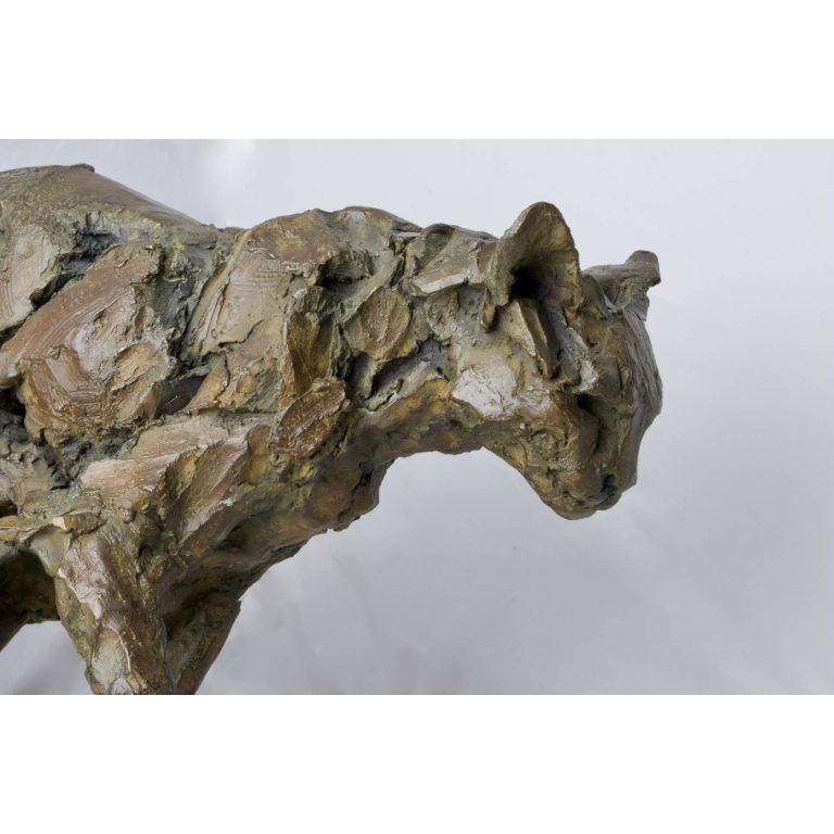 Jean François GAMBINO, La souris, Bronze (8 ex. + 4 EA),  45 x 63 x 27 cm