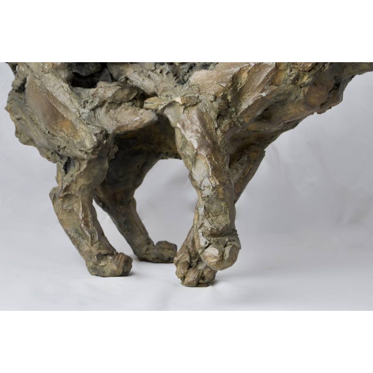 Jean François GAMBINO, La souris, Bronze (8 ex. + 4 EA),  45 x 63 x 27 cm