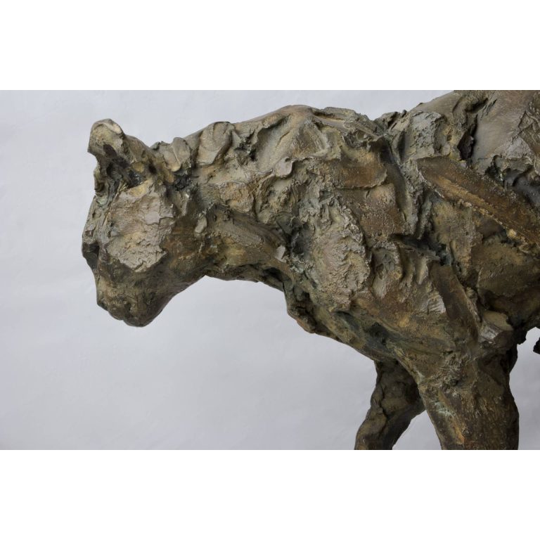 Jean François GAMBINO, La souris, Bronze (8 ex. + 4 EA),  45 x 63 x 27 cm