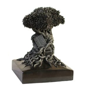 HERREL, Co-existence, bronze, 48 x 30 x 30 cm