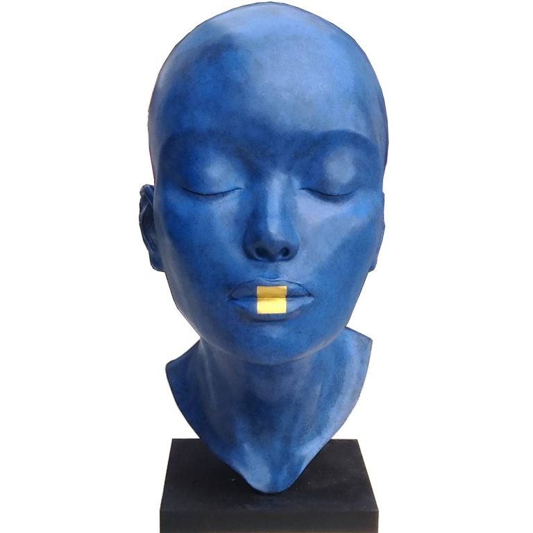 Claude JUSTAMON, Le grand secret, bronze, 105 x 70 x 53 cm