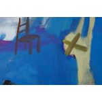 Francky CRIQUET, Au delà des mots,  Acrylique sur  toile, 172 X 122 cm