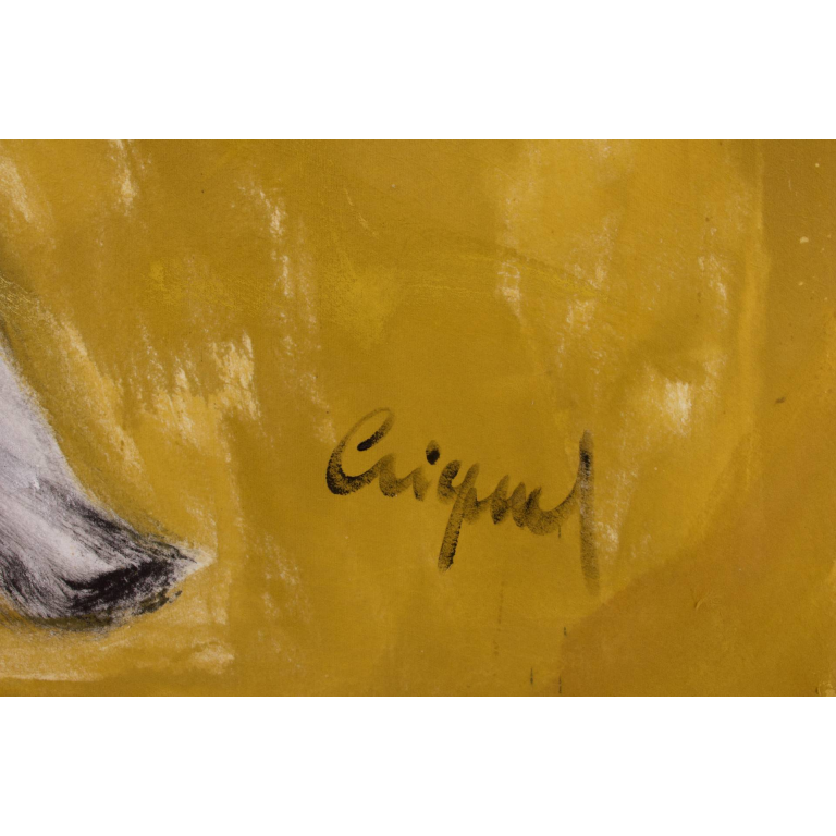 Francky CRIQUET, Au fond du coeur, Acrylique sur toile, 172 X 122 cm