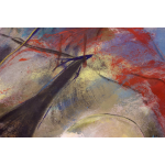 Francky CRIQUET, Plus de peinture que de souvenirs, acrylique sur toile, 156 X 212 cm