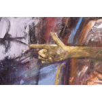 Francky CRIQUET, Qui ne ressemble à rien, acrylique sur toile, 205 x 138 cm