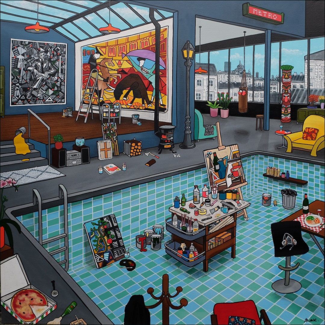 Portraits d'intérieurs, Alione