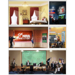 Nicolas BOUTRUCHE, America First de la série Voyeurisme au 1/10e, Photographie tirage sur dibond ou caisson lumineux, 75 x 150 Ou 100 x 200 Ou 125 x 250 cm