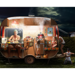 Nicolas BOUTRUCHE, Emplacement 22 de la série Voyeurisme au 1/10e, Photographie Tirage Sur Dibond Ou Plexiglass Sur Caisson Lumineux, 50 X 145 Cm Ou 70 X 200 Ou 125 X 250 Cm