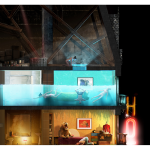 Nicolas BOUTRUCHE, Grand Hotel, Photographie, Tirage Sur Dibond Ou Plexiglass Sur Caisson Lumineux, 200 X 200 Cm Ou 250 X 250 Ou 300 X 300 Cm