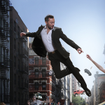 Nicolas BOUTRUCHE, Sixtine Avenue de la série Apesanteur, Photographie Tirage Dibond Ou Plexiglass Et Caisson Lumineux, 110 X 100 Cm