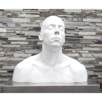 CODERCH & MALAVIA, The Swimmer, Polyester Patiné, 114 X 130 X 77 Cm, Piédestal Inox 30 X 150 X 75 Cm