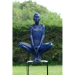 Claude JUSTAMON, Je suis parce que nous sommes, Bronze patiné (8+4 E.A.), 80 X 57 X 34 cm