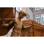 Coderch & Malavia, Learning To Fly, Bronze Ou Résine Et Acier Corten, 185 X 285 X 90 Cm