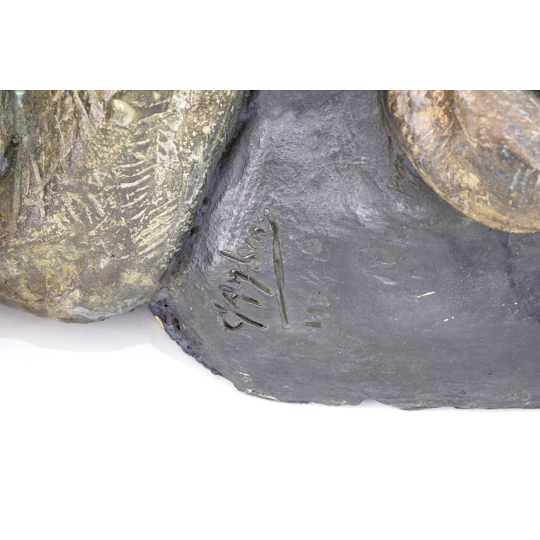 Jean-François Gambino, 2020, Bronze (8 Ex. + 4 EA), 38 X 90 X 34 Cm