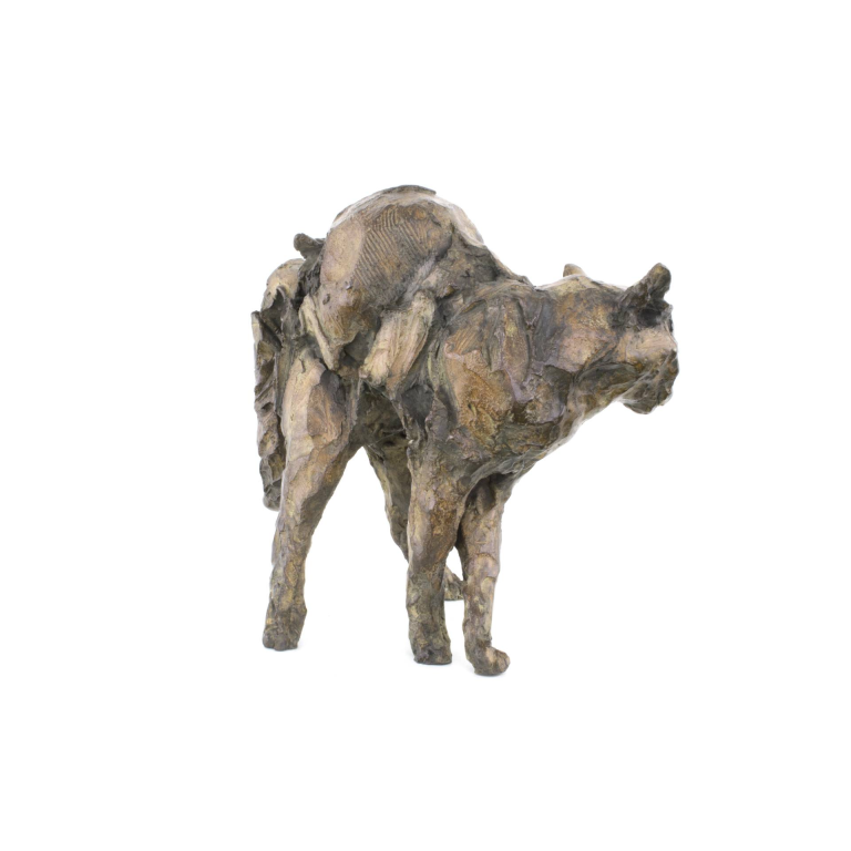 Jean-François Gambino – Dos Rond – Bronze – 39 X 42 X 26 cm