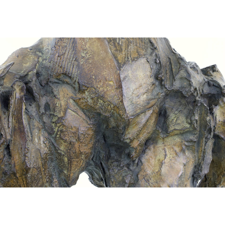 Jean-François Gambino – Dos Rond – Bronze – 39 X 42 X 26 cm