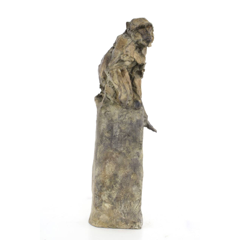 Jean-François Gambino – Gibraltar – Bronze – 47 X 15 X 15 Cm