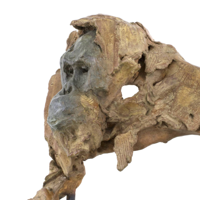 Jean-François Gambino – Orang Outan – Bronze – 42 X 35 X 29 Cm
