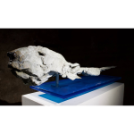 Jean-François Gambino – Paradis perdu – Bronze et verre teinté – 45 x 35 x 135 cm