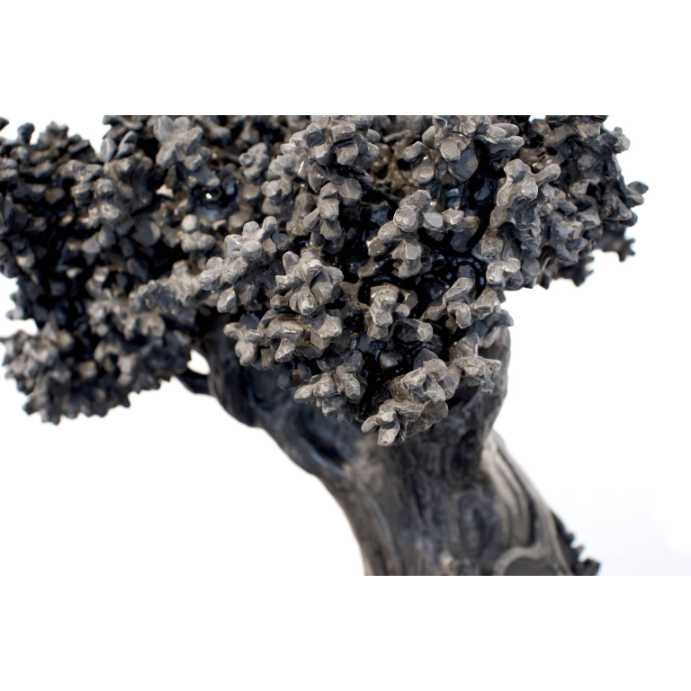 Herrel – Co Existence II – Marbre Noir De Golzinne (Belgique) – 46 X 44 X 32 Cm  – Pièce Unique