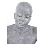 Claude JUSTAMON, A l’autre bout du monde III, Bronze patiné, 70 X 64 X 51 cm