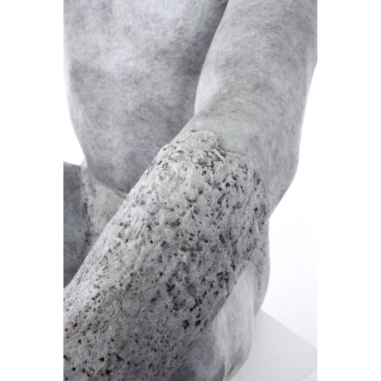 Claude JUSTAMON, A l’autre bout du monde III, Bronze patiné, 70 X 64 X 51 cm