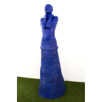 Claude JUSTAMON, Le passager, Bronze patiné, 140 X 50 X 50 cm