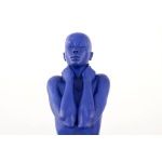 Claude JUSTAMON, Le passager, Bronze patiné, 140 X 50 X 50 cm