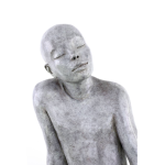 Claude JUSTAMON, Murmure, Bronze, 74 X 39 X 35 cm