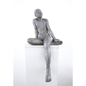 Claude JUSTAMON, Murmure, Bronze, 74 X 39 X 35 cm