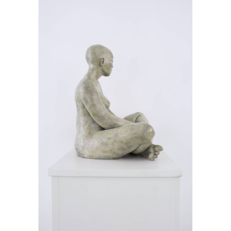 Claude JUSTAMON, Plénitude, Bronze, patiné, 40 x 32 x 28 cm