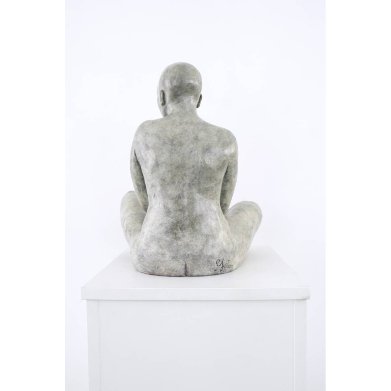 Claude JUSTAMON, Plénitude, Bronze, patiné, 40 x 32 x 28 cm