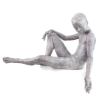 Claude JUSTAMON – Sur la rive du temps – Bronze – 55 X 73 X 39 cm