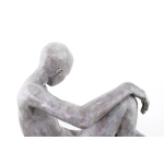 Claude JUSTAMON – Sur la rive du temps – Bronze – 55 X 73 X 39 cm