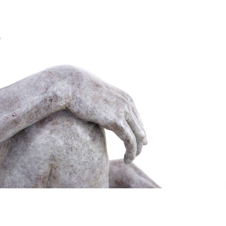 Claude JUSTAMON – Sur la rive du temps – Bronze – 55 X 73 X 39 cm