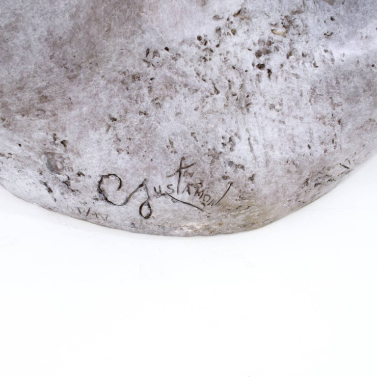 Claude JUSTAMON – Sur la rive du temps – Bronze – 55 X 73 X 39 cm