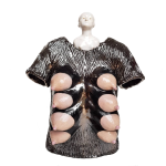 Lidia KOSTANEK, La cuirasse, Céramique, 42 x 33 x 18 cm