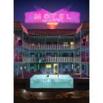 Nicolas BOUTRUCHE, Motel, Photographie, Tirage Sur Dibond Ou Plexiglass Sur Caisson Lumineux, 80 X 200 Cm Ou 100 X 250 Ou 120 X 300 Cm