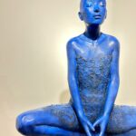 Claude JUSTAMON, Je suis parce que nous sommes, Bronze patiné (8+4 E.A.), 80 X 57 X 34 cm