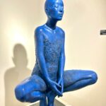 Claude JUSTAMON, Je suis parce que nous sommes, Bronze patiné (8+4 E.A.), 80 X 57 X 34 cm