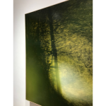 Jean-Marc AMIGUES – Chemin De Jaques – Huile Sur Bois – 120 X 120 Cm