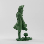 ASPENCROW, Toy Soldier Gril, Résine 27 X 15 X 9 Cm