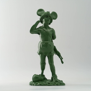 Aspencrow, Toy Soldier Boy, Résine, 27 X 13 X 9 Cm