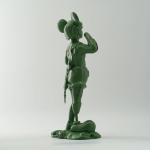 Aspencrow, Toy Soldier Boy, Résine,  27 X 13 X 9 Cm