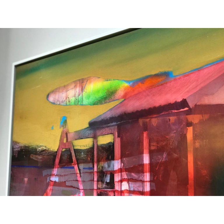 Jose Luis CENA, The stéréotype, Peinture à l’huile, 120 x 120 cm